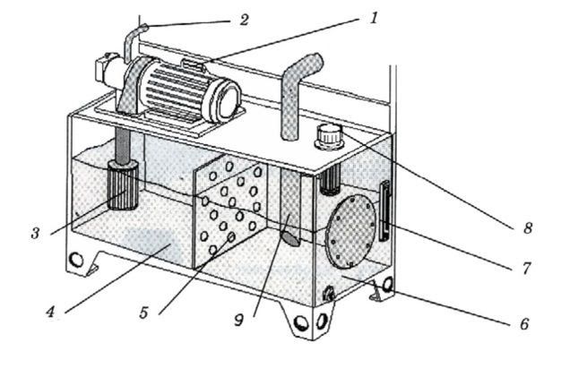 kết cấu của thùng dầu