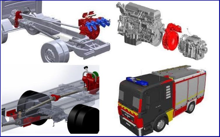 bo trich cong suat tren banh da flywheel pto
