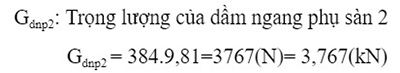 trong luong cua dam ngang chinh san 2
