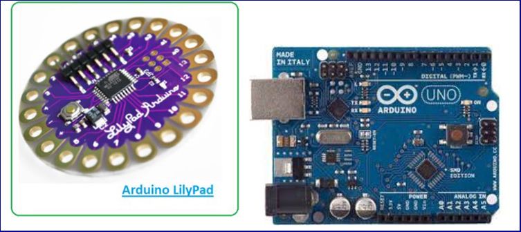 si khac biet giua arduino lilypad va arduino uno    